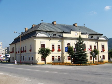 Budova mestskej radnice, v súčasnosti budova MsÚ v Revúcej