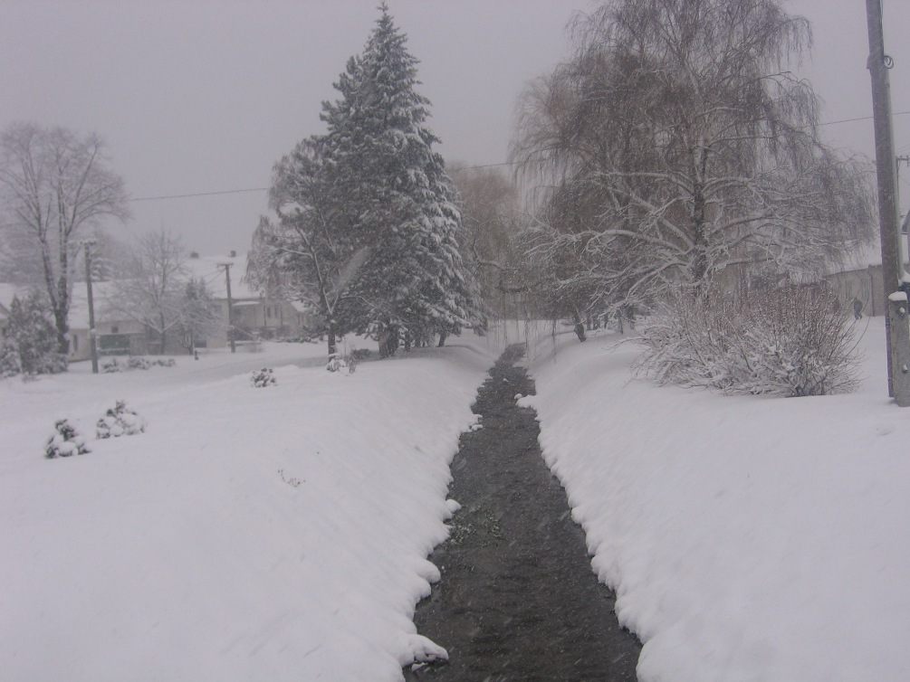 Zimný Sološnický potok