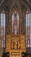 Svetovo najvyšší drevený gotický oltár (vysoký 18,6m), zhotovený bez jediného klinca. Autorom je známy stredoveký umelec, ktorého priezvisko vôbec nepoznáme, no celý svet mu hovorí : Majster Pavol z Levoče. V predele oltára je výjav Poslednej večere. 