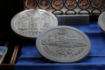 Pamätná minca - vydaná 05/2017 pri príležitosti 500. výročia dokončenia hl. oltára Majstra Pavla. (1517-2017) Autor víťazného návrhu : p. Pavel Károly