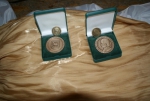 Veľké Chlievany - Pamätné medaily