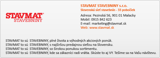 STAVMAT STAVEBNINY s.r.o.