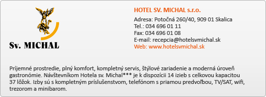 HOTEL SV. MICHAL s.r.o.